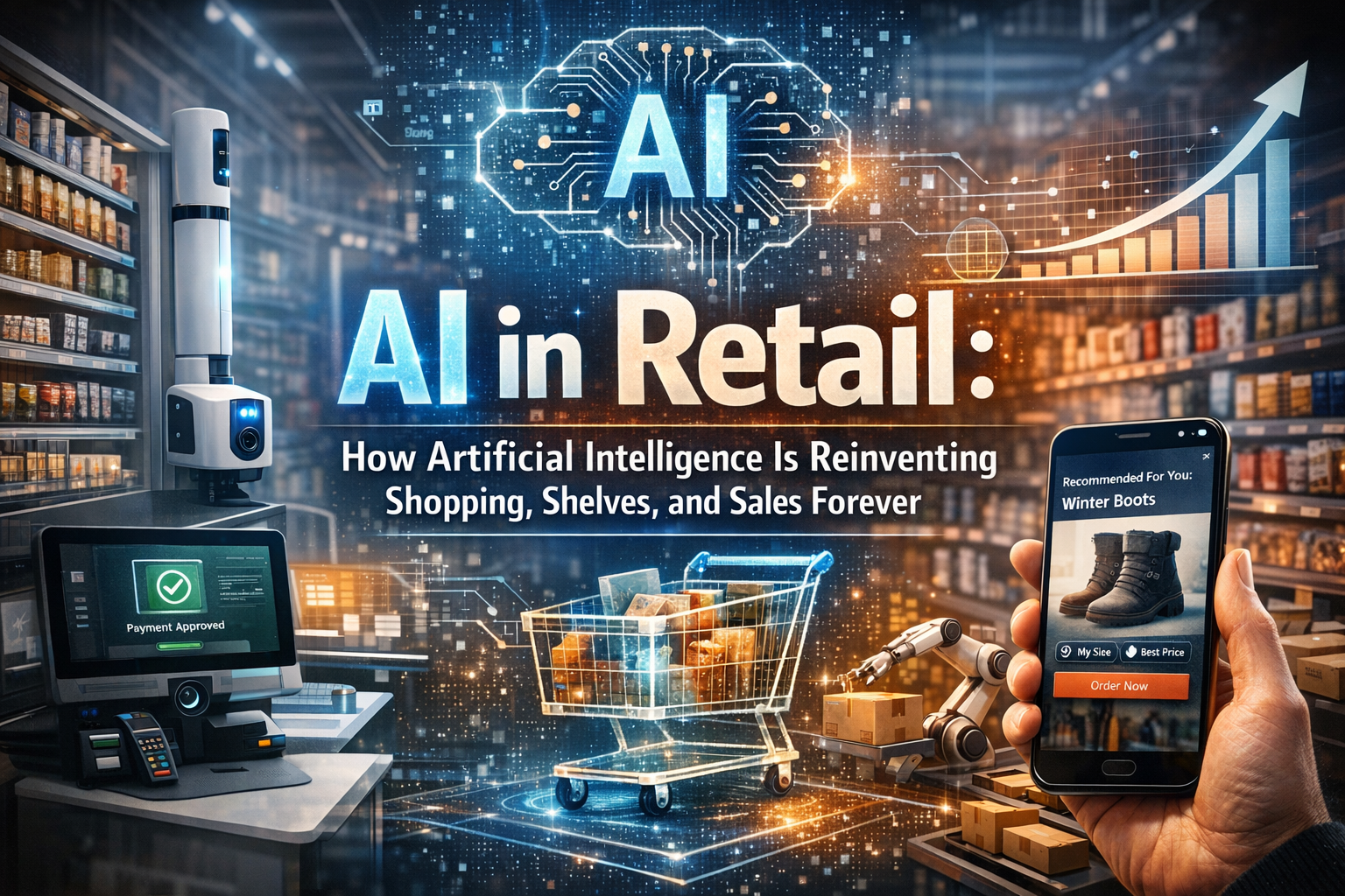 AI in retail: smart checkout, shelves and personalised shopping